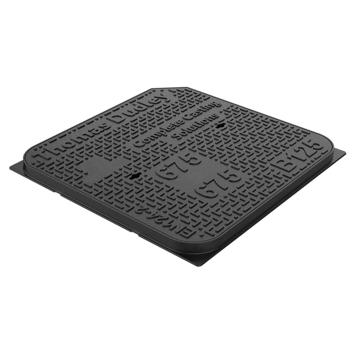 B125 Ductile Iron Solid Top Cover & Frame