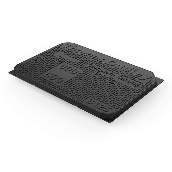 B125 Ductile Iron Solid Top Cover & Frame