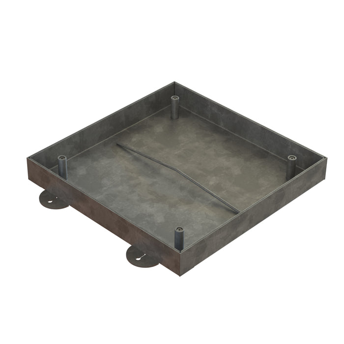 600 x 600 x 70mm Seamless Tile Recessed Manhole Cover & Frame