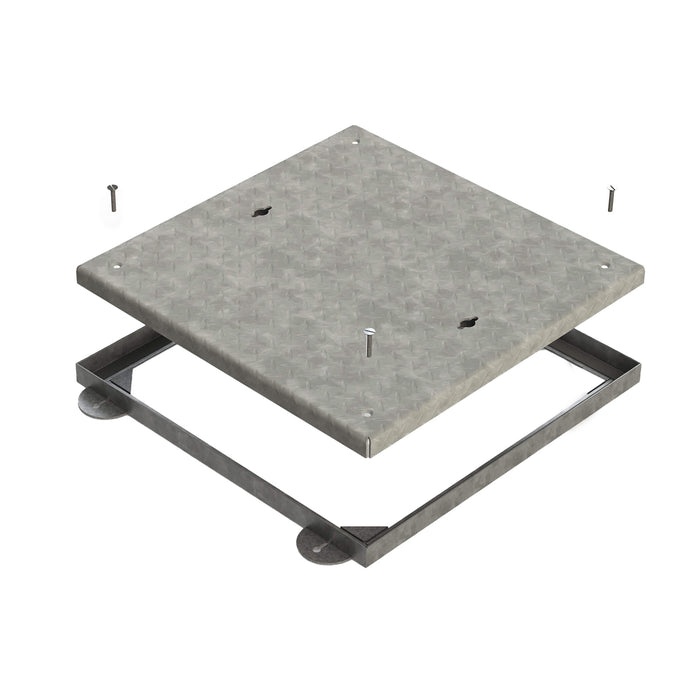 Special Clearance - 450 x 450mm Opening Solid Top Cover - 50mm Height