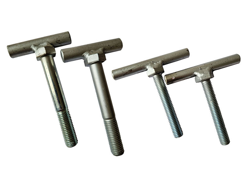Pair of Stainless Recessed Manhole Cover Lifting Keys