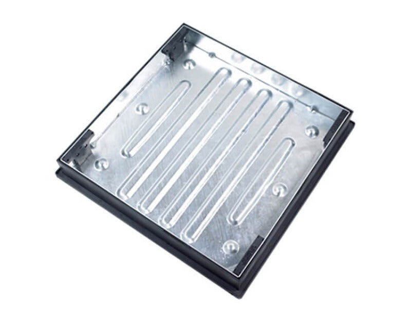 600 x 600mm Block Paving Manhole Cover W/ 80mm Recessed Tray
