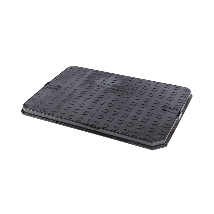 B125 Ductile Iron Solid Top Cover & Frame