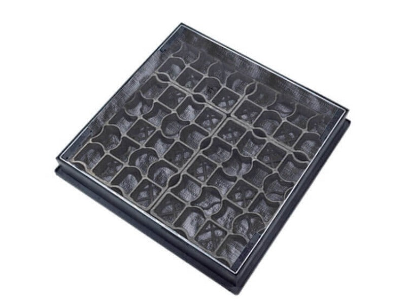 600 x 600 recessed manhole cover gravel infill