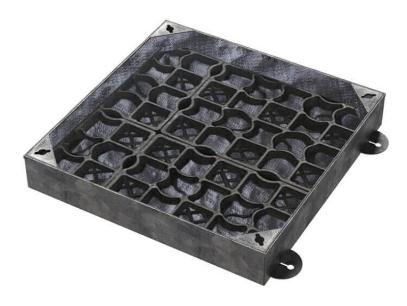750 x 750 recessed manhole cover gravel infill