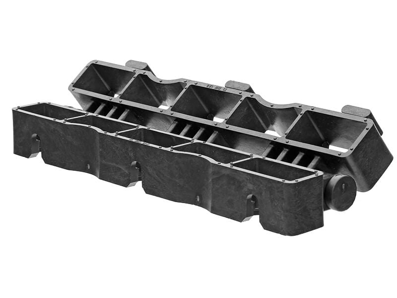 Permeable Paving Angled Section For EcoGrid