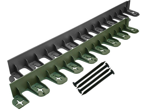 plastic flexibl eding 80mm heigh visualisation with pegs