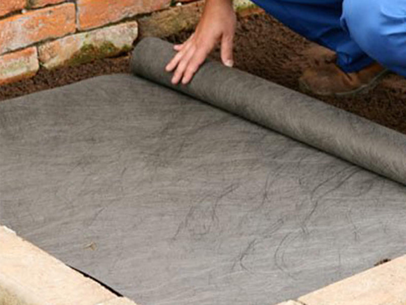 Black GTM100 Woven Geotextile Membrane 100gsm