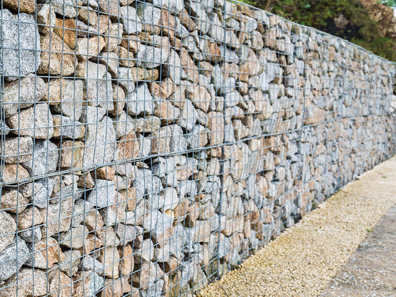 galfan coated welded gabion basket