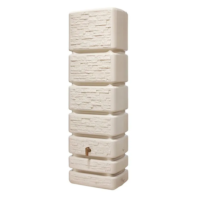 Slim 350L Wall Tank – Sand Beige, Green, Dark Grey & Dark Wood