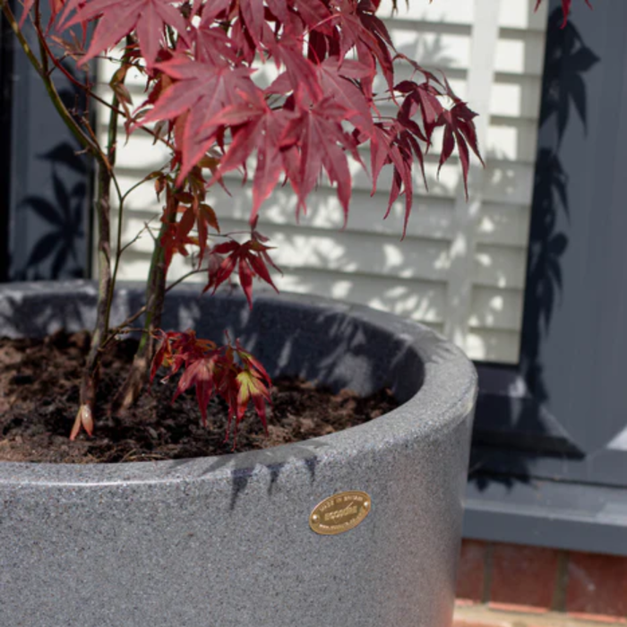 180L City Water Butt Planter - Slim Rainwater Tank with Built-In Planter, Tap & Diverter Kit
