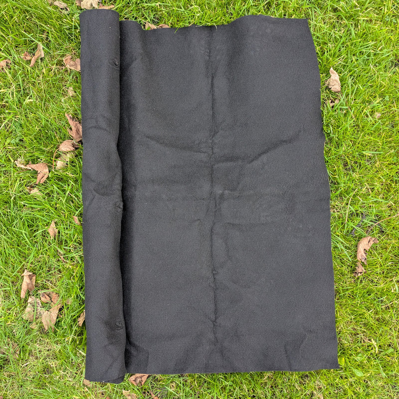 Black Non-Woven Geotextile Membrane 350gsm – Heavy Duty Drainage Fabric