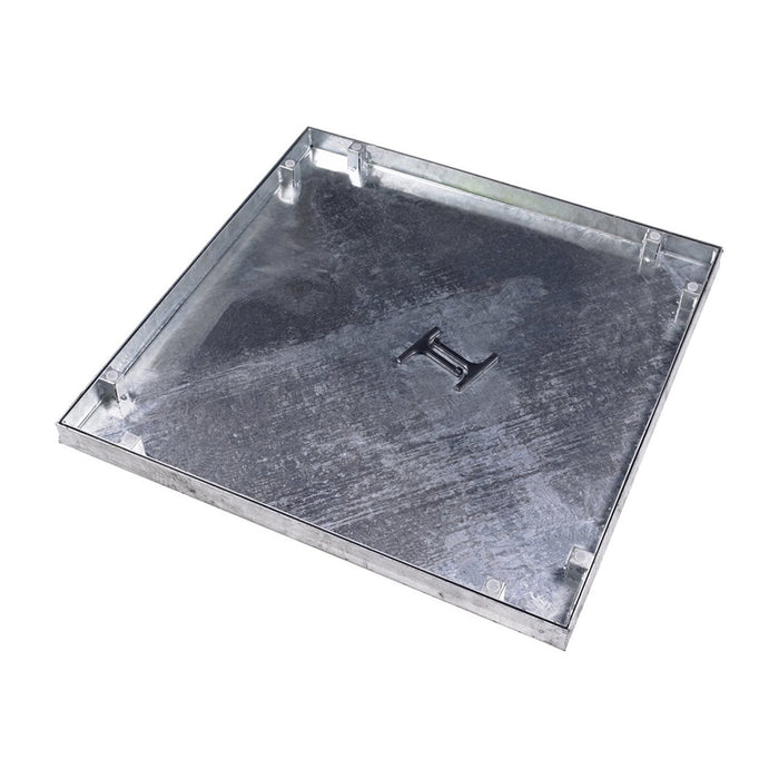 750 x 750mm Odour & Watertight Manhole Cover w/ 43.5mm Recessed Tray