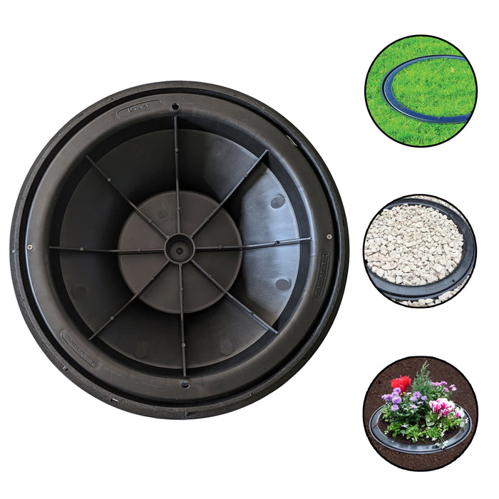 450mm Dia GrassTop Manhole Cover for Gardens w/ 150mm Recessed Tray