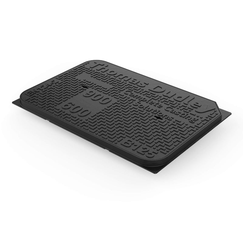 B125 Ductile Iron Solid Top Cover & Frame