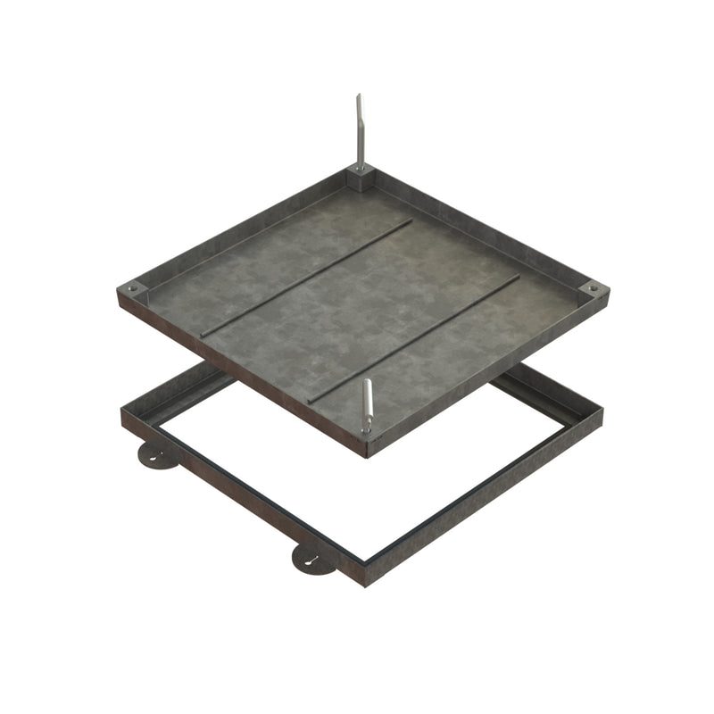 600 x 600mm Sealed Manhole Cover W/ 43mm Recessed Tray