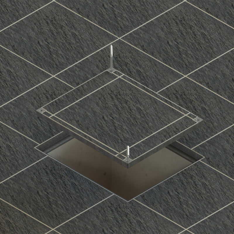 750 x 600mm Sealed Manhole Cover W/ 43mm Recessed Tray (T26G3 ALT)