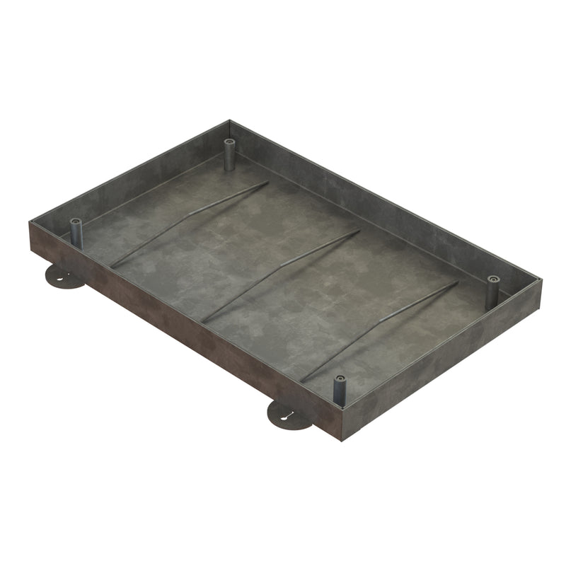 900 x 600 x 70mm Seamless Tile Recessed Manhole Cover & Frame