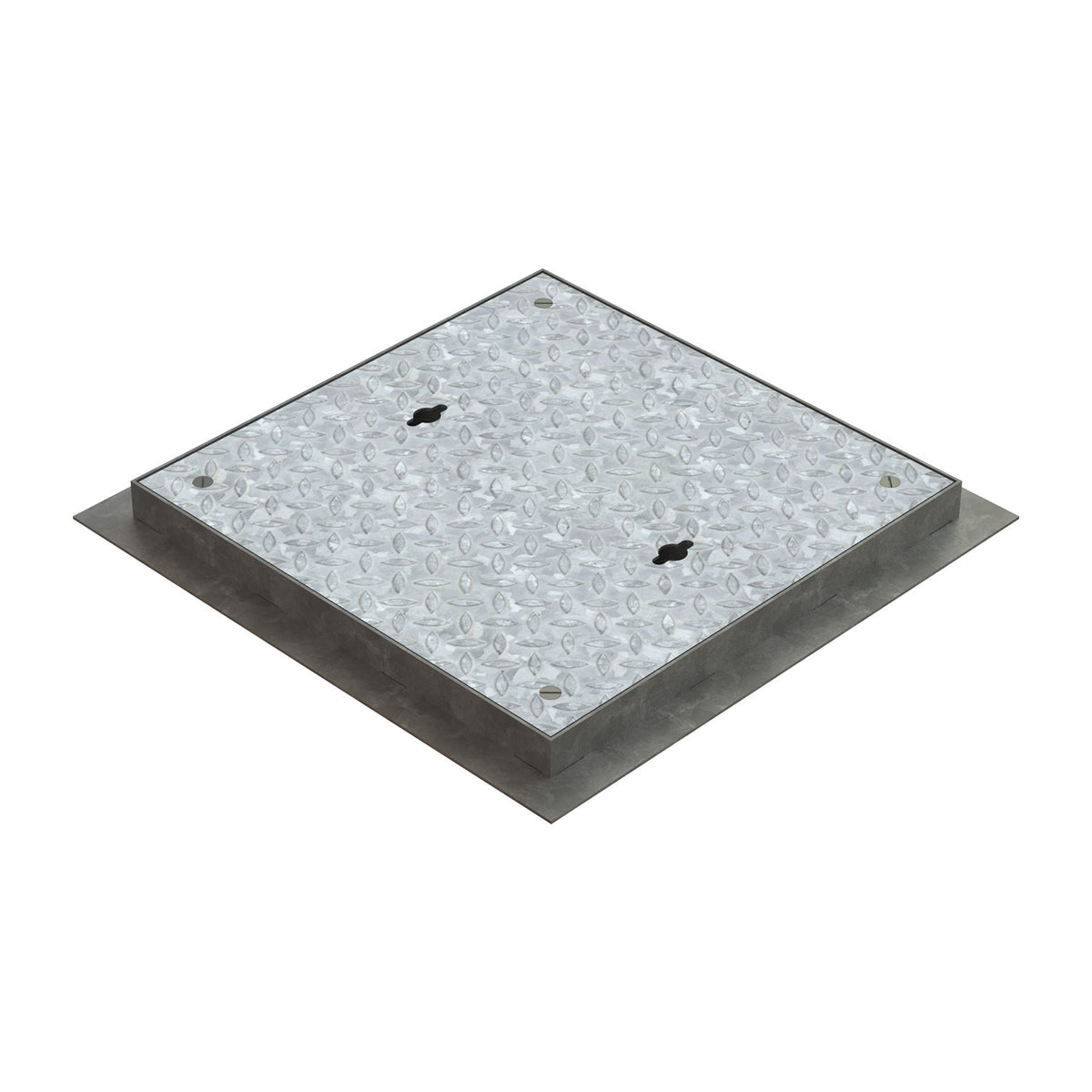 450 x 450mm Opening Sealed & Locking Solid Top Cover — Eco Trade Counter