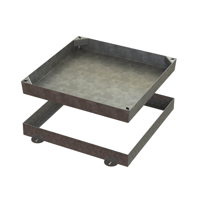 750 x 750mm Manhole Cover for Gravel w/ Built in Gravel Reinforcement - 100mm Recessed Tray