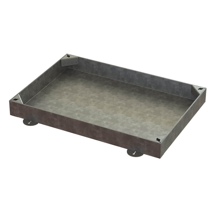 900 x 600mm EcoGrid Manhole Cover for Gravel w/ Built in Gravel Reinforcement - 100mm Recessed Tray
