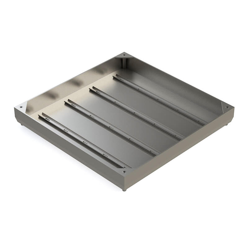 600 x 600 x 50mm Double Sealed & Locking Stainless Steel 316 Recessed Manhole Cover