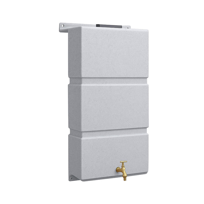 100L Wall Mounted Water Butt – Slimline Outdoor Rainwater Tank