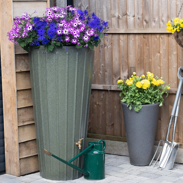 200L Cosmo Water Butt Planter - Garden Friendly Rain Tank