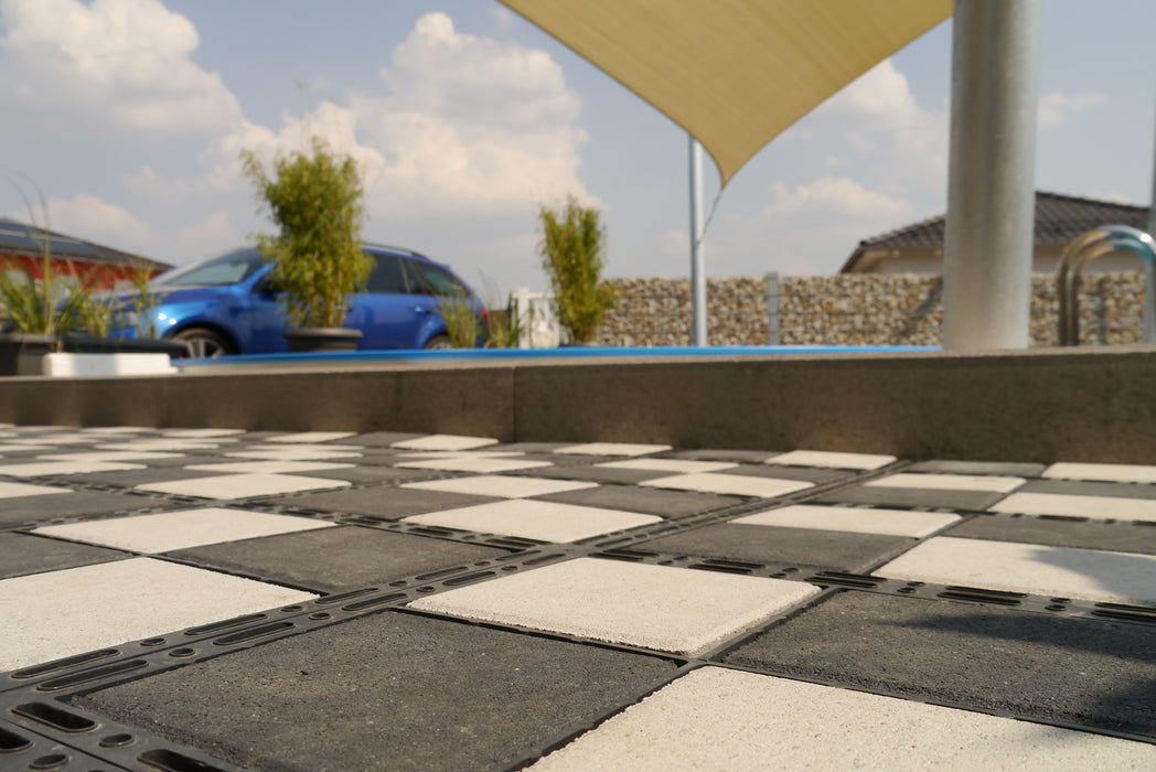 EcoGrid Bloxx With Concrete Inserts