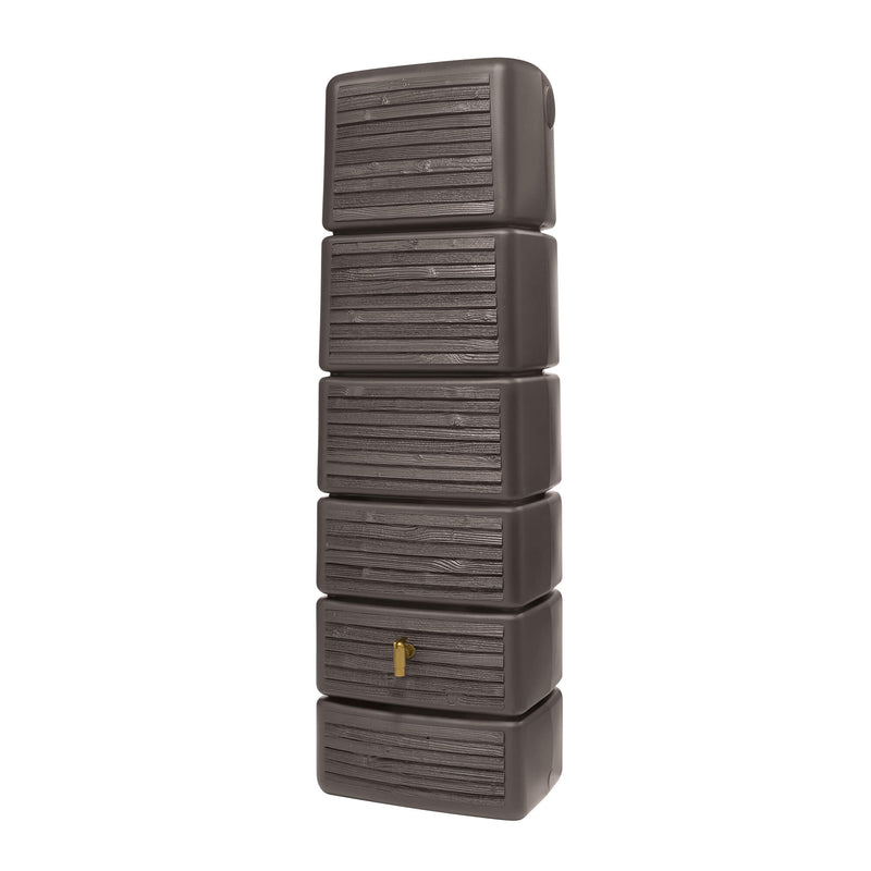 Slim 350L Wall Tank – Sand Beige, Green, Dark Grey & Dark Wood