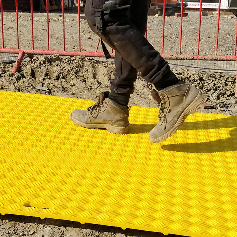 Vis-Track Hi Visibility Heavy Duty Access Mats
