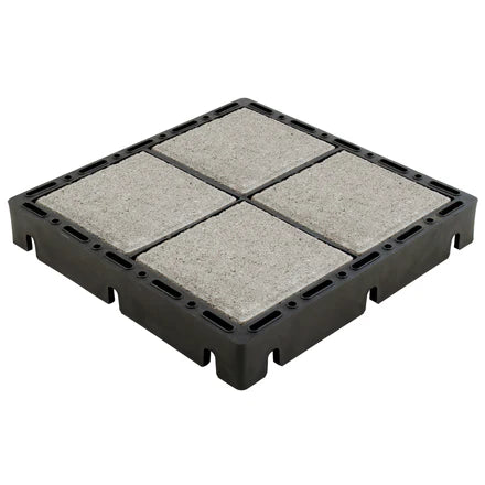 EcoGrid Bloxx With Concrete Inserts