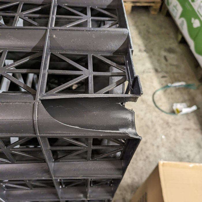 Damaged Polystorm 190L Storm Soakaway Crate