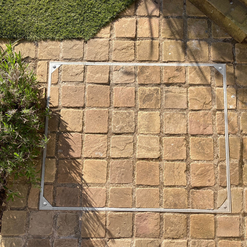 Double Sealed 80mm Recessed Manhole Covers - Alusthetic