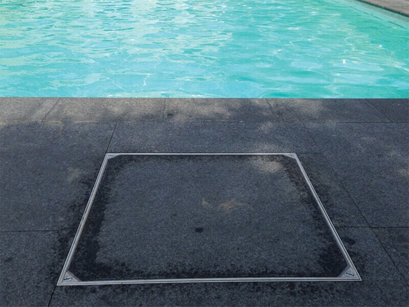 Triple Sealed 80mm Recessed Manhole Covers - Alusthetic