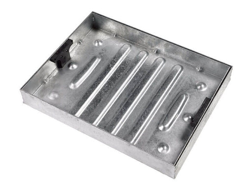 600 x 450 gravel infill empty recessed manhole cover