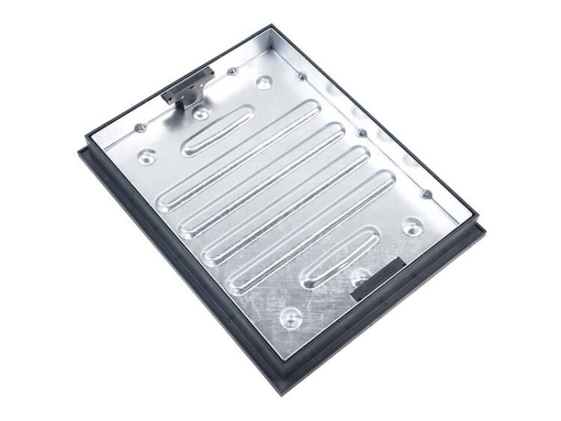 600 x 450mm Block Paving Manhole Cover W/ 65mm Recessed Tray