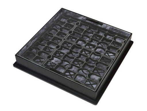 gravel fill recessed manhole cover
