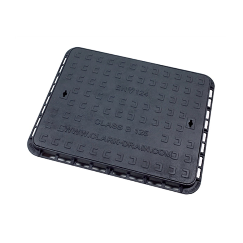 B125 Ductile Iron Solid Top Cover & Frame