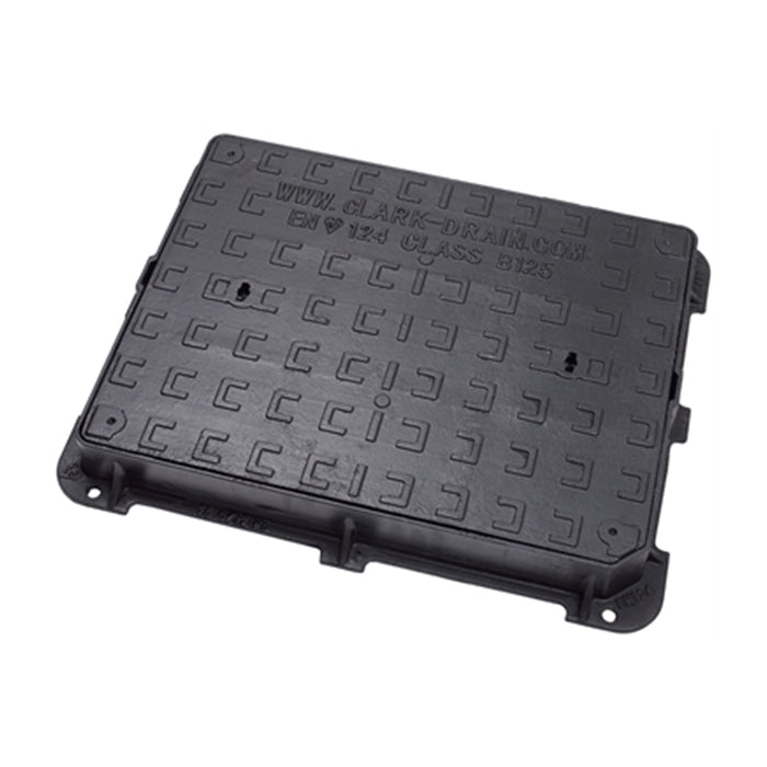 B125 Ductile Iron Solid Top Cover & Frame