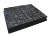 600 x 450 recessed manhole cover empty gravel filled 