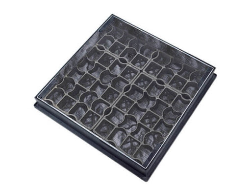 600 x 600 recessed manhole cover gravel infill 