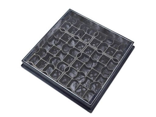 600 x 600 recessed manhole cover gravel infill