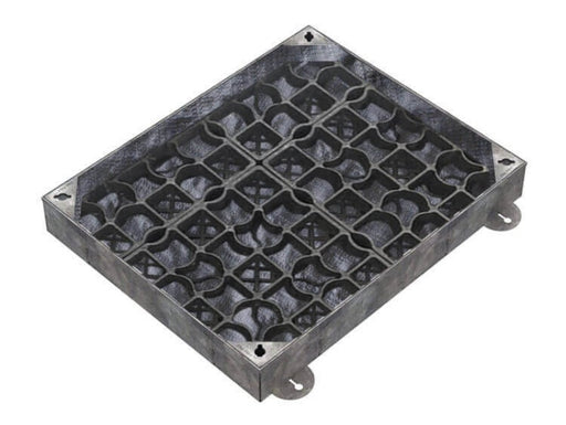 900 x 600 recessed manhole cover for gravel 