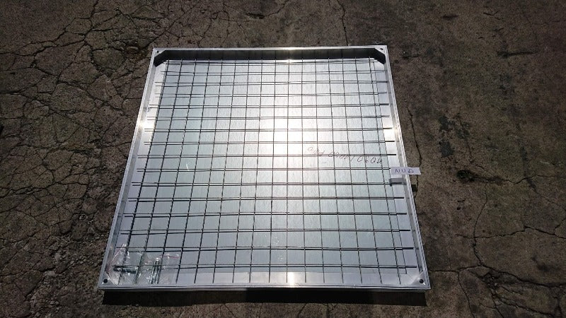 TSL-Pro-Line 1000 x 1000 x 41mm Triple Sealed Aluminium Recessed Manhole Cover - Clearance